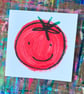 Happy Tomato card by Jo Brown