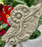 Frances Wall Plaque Stone Garden Ornament - Image 1