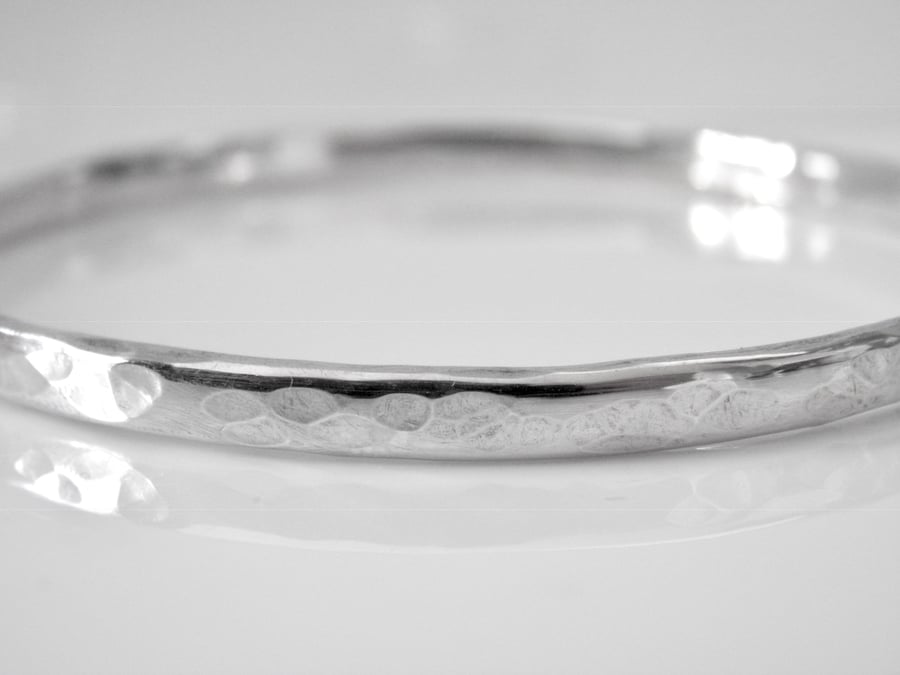 Sterling Silver Bangle Heavy