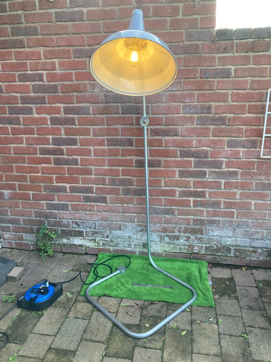 Vintage industrial best sale floor lamp