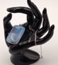  Lighthouse Fused Glass Pendant with Sterling Silver Findings - Image 6
