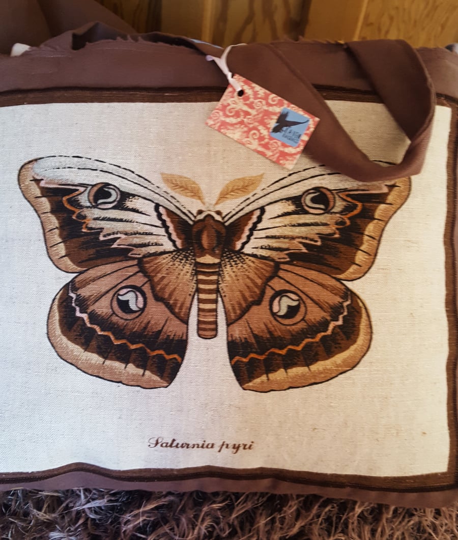 Butterfly Padded Shopping Bag