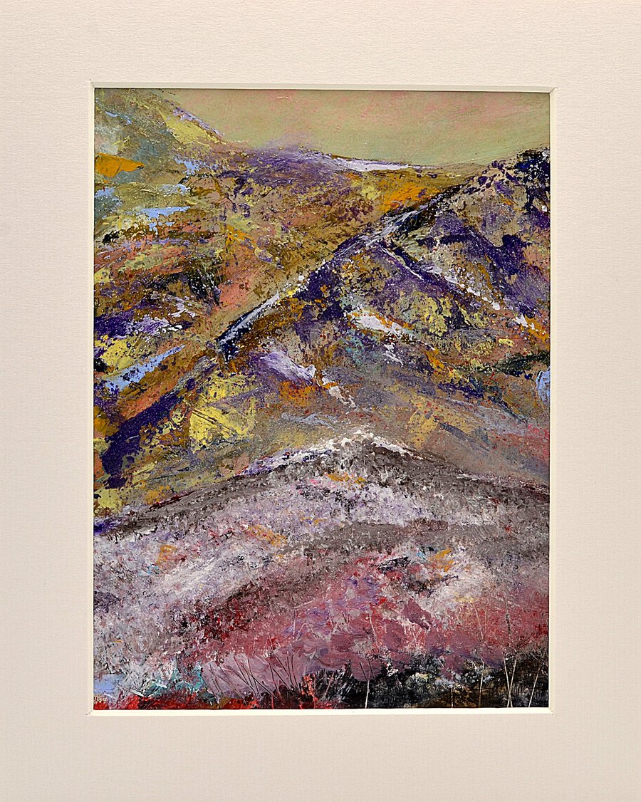 Original Painting of a Scottish Mountain (10 x 8 inches)