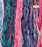 Textured yarns, creative threads, mixed media fibres, weaving thrums - Image 2