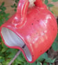 Bird feeder hand thrown in stoneware fully weatherproof wheelthrown pottery  - Image 2