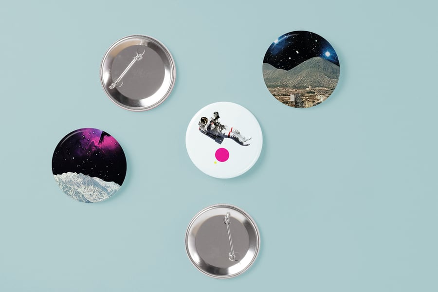 Space Badge Set