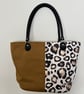 The Stanley Leopard structured tote bag