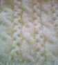 22 inch Lemon Cable & Lace V Neck Cardigan - Image 4