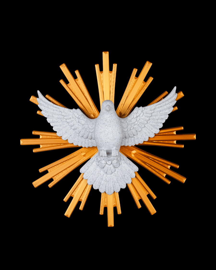 Dove of Peace – Christian Wall Decor & Holy Spirit Dove Sculpture