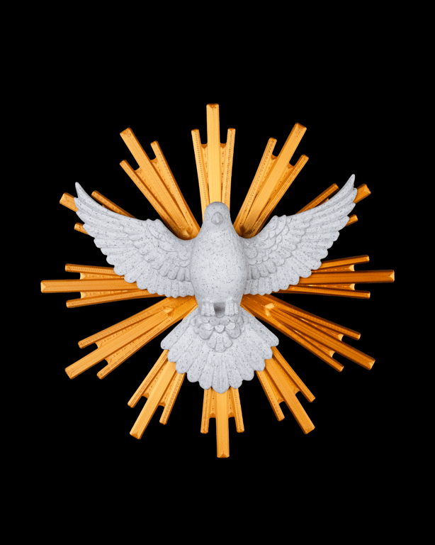 Dove of Peace – Christian Wall Decor & Holy Spirit Dove Sculpture