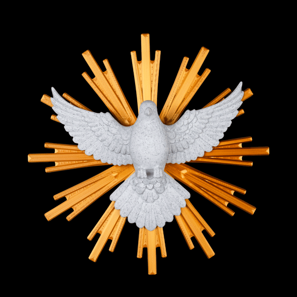 Dove of Peace – Christian Wall Decor & Holy Spirit Dove Sculpture