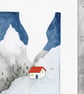Cabin Hideaway, A3 limited edition Giclee print - Image 3