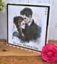 C4752   Gothic Wedding Card - Image 2