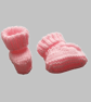 KNITTING PATTERN PDF Preemie Pink Bootees - Image 2