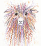 Cute Brown Sheep. Original painting - Image 1