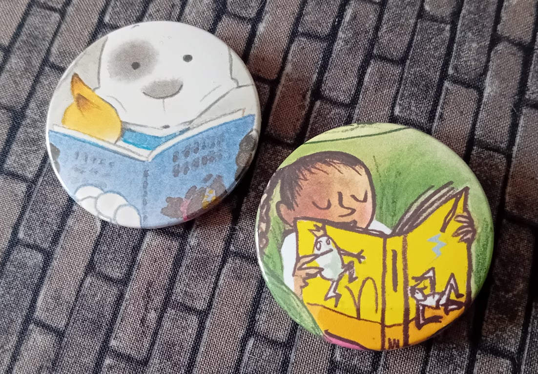Picture Book  Badge - Reading Books