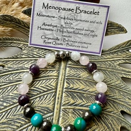 Menopause Support Gemstone Bracelet