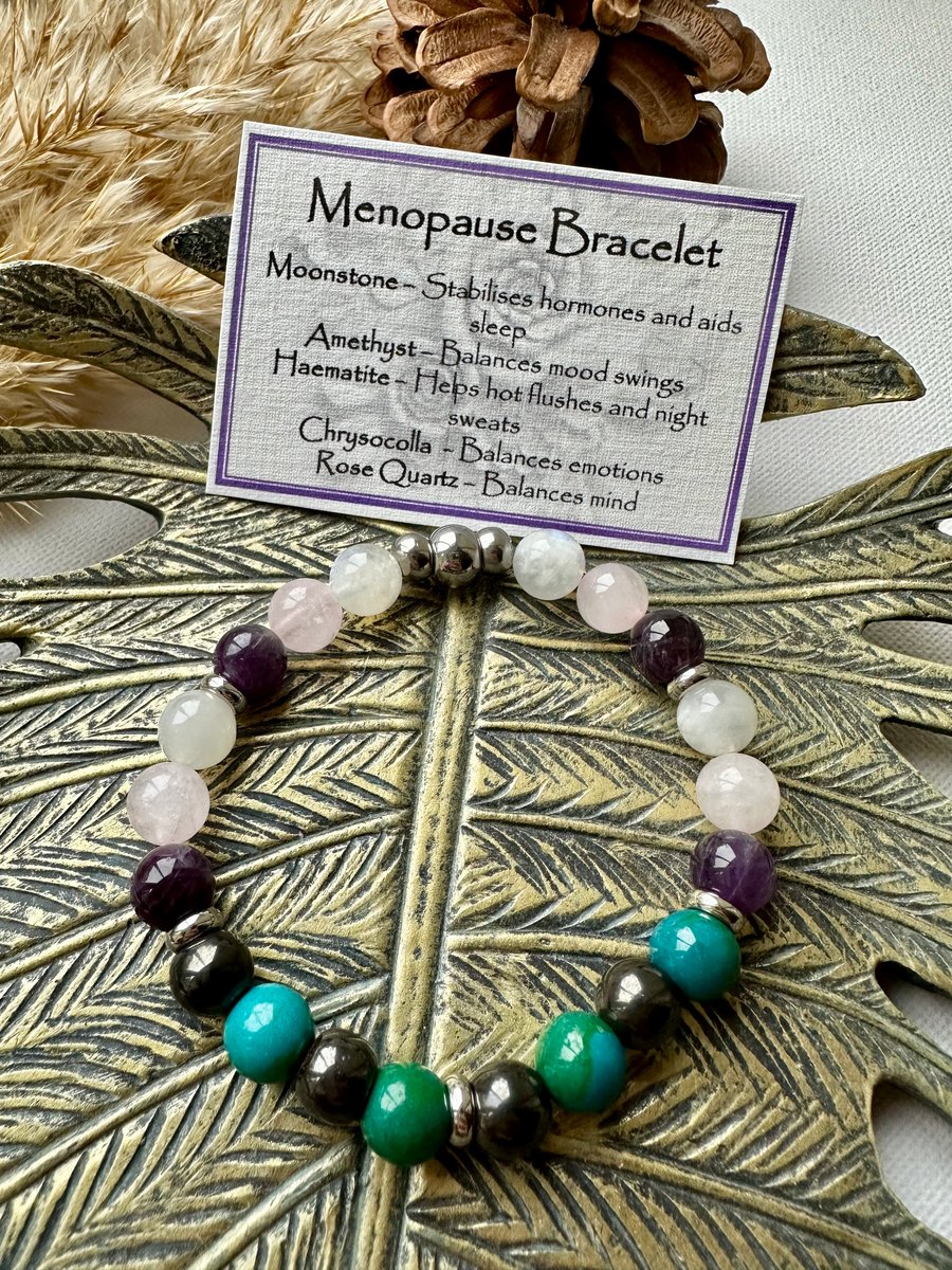 Menopause Support Gemstone Bracelet