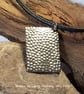 Gents Fine Silver Tag Pendant (ON SALE - PRICE REDUCED) - Image 1