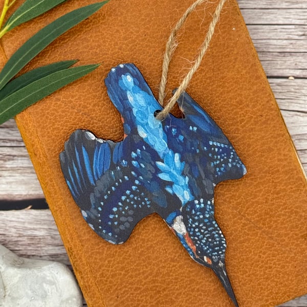 Perfectly Imperfect Kingfisher Decoration 