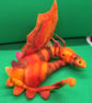 Needle Felted Dragon Handcrafted Sculpture - Image 1