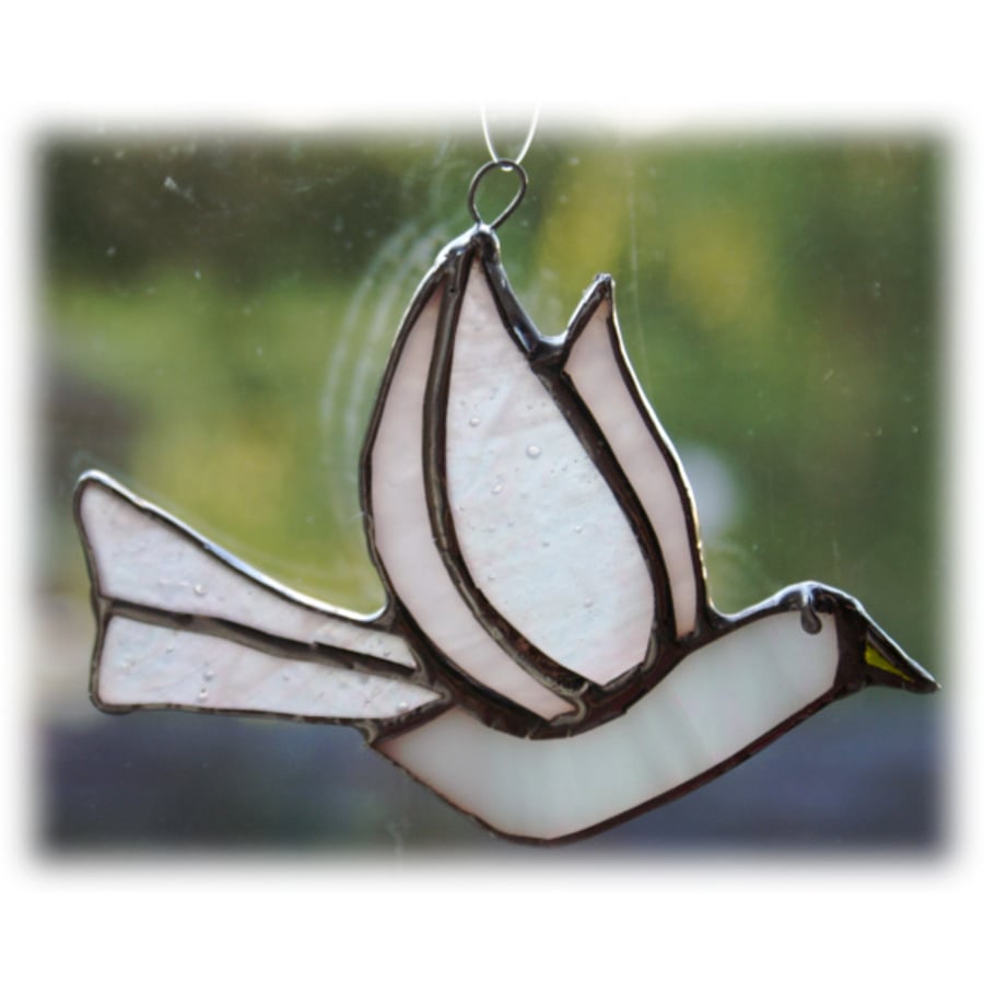  Dove Suncatcher Stained Glass Peace 018 Bird
