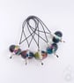 Lampwork Stitch Markers - Stained Glass Window - Image 7