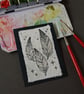 floaty feathers - original aceo illustration - Image 3