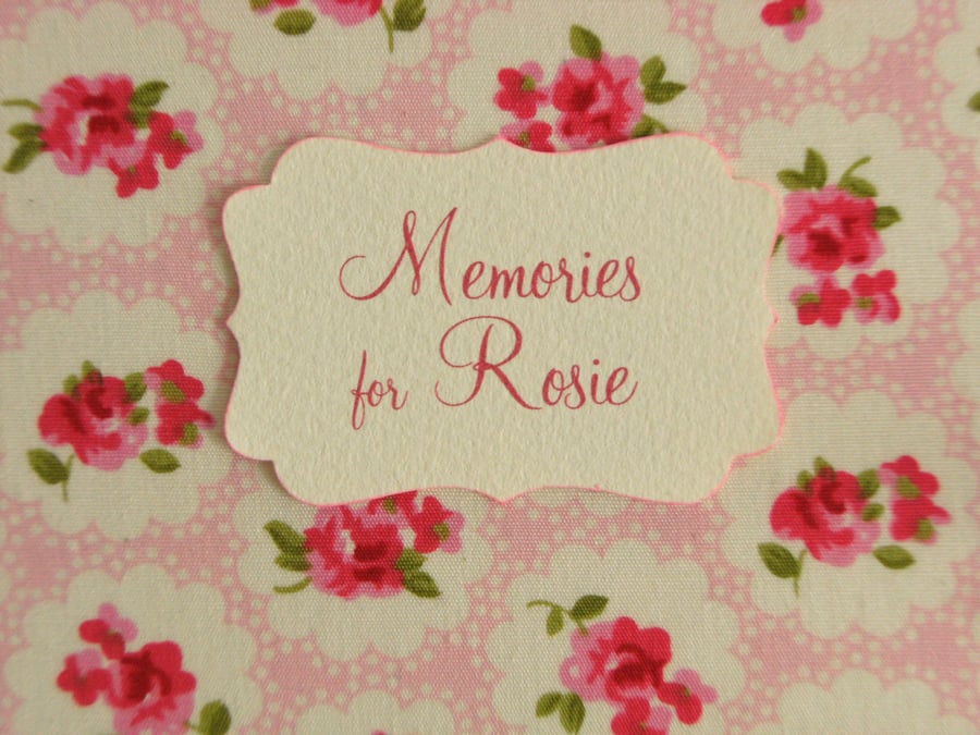 Hand Made Book Label (small) - Add a Label to your LizzieMade Book