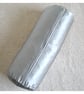 Mulberry Silk Bolster COVER ONLY Pillow Cushion Case 6x16 inch Cylinder Grey - Image 4