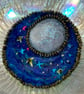 Cosmic Moon Wool Brooch.