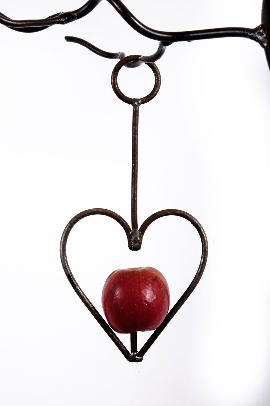 Heart Apple Bird Feeder