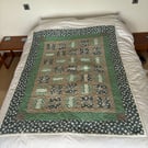 Handmade Patchwork Quilt 'Thank you Mrs. S'