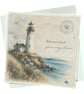 Always Find Your Way Home Lighthouse Greeting Card – Coastal Card - Seaside Card - Image 2