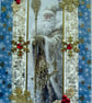Hand Crafted Decoupage Chistmas Card - Happy Christmas (3202) Father Christmas
