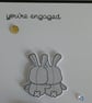 Engagement Card - Bunnies - Image 4