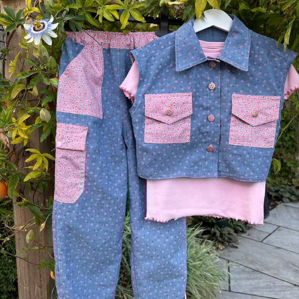 Denim Jacket and Trousers 