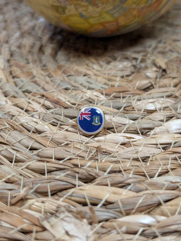 Cayman Islands Flag Map Pin – Caribbean Travel Map Push Pin for Wooden Maps