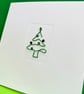 Christmas Tree Christmas Card Handmade - Wire Christmas Tree - Image 3