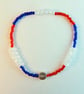 Sparkly Red, White & Blue Coronation Bracelet - Free UK Delivery - Image 10