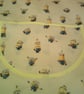 Pale Yellow with Minions Child's Tabard Apron - Image 2
