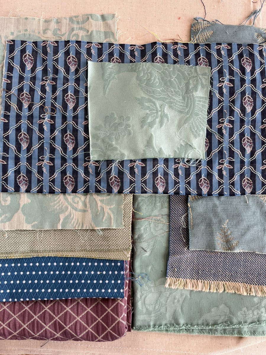 No.3 Vintage woven fabric inspiration bundle