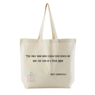 Tote Bag with misheard song lyric - 'son of a pizza man' 