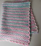 Crochet Blanket (Neapolitan Ice-cream) - soft, cosy and warm - Image 2