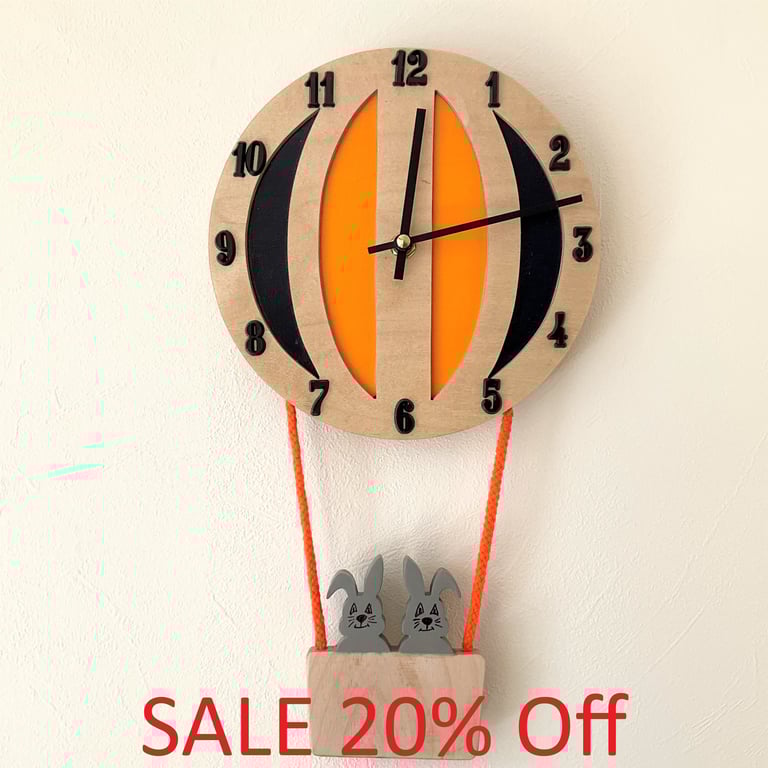 Balloon Wall Clock (WC25)