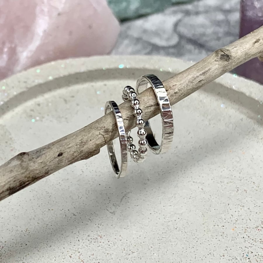 Ear cuff no piercing - Sterling silver ear cuff, conch cuff set of three.