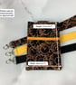 Clocks phone case, Steampunk pouch, Detachable strap, 2 options - Image 6