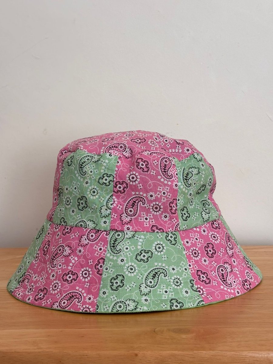 Patchwork Bucket Hat