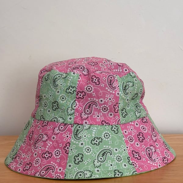 Patchwork Bucket Hat