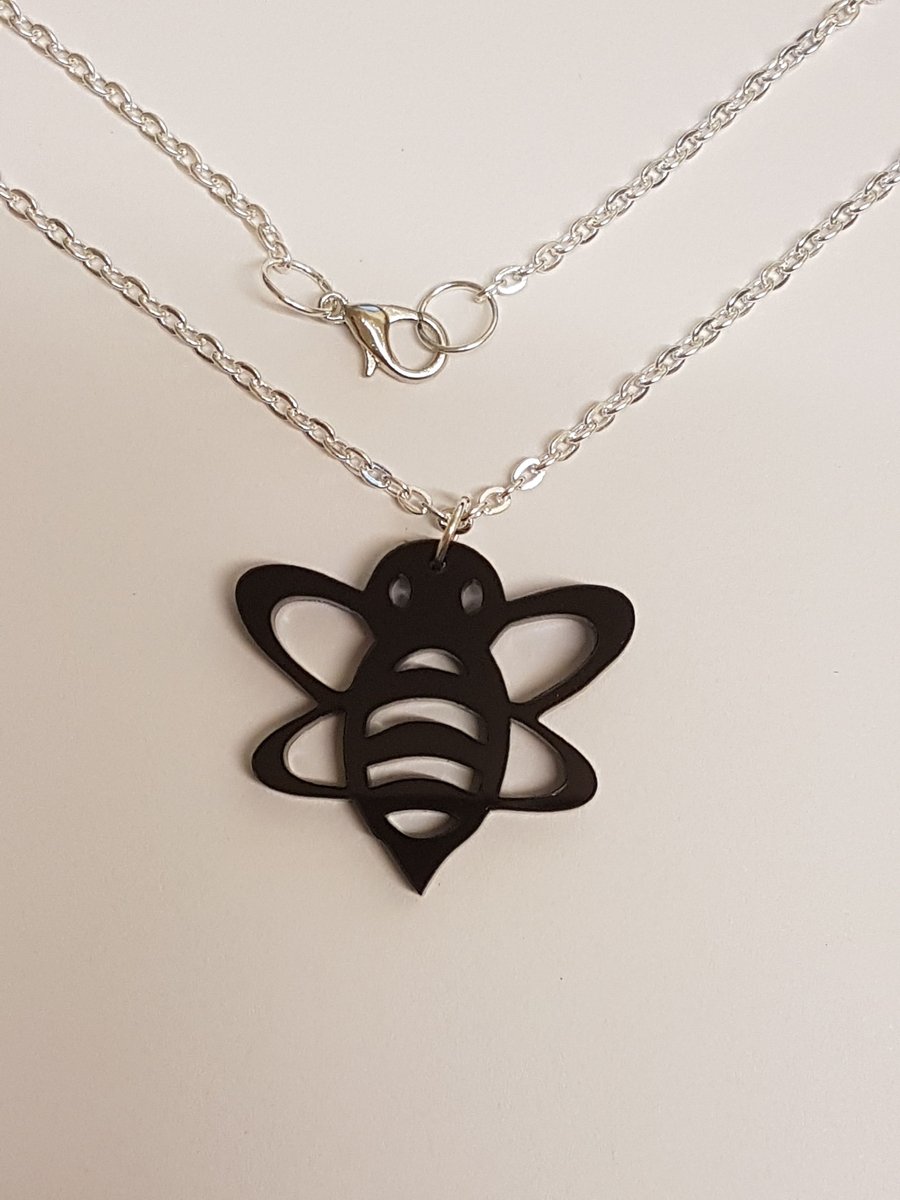 Bumble Bee Necklace - Acrylic